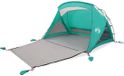 vidaXL Tente de plage 2 personnes vert mer imperméable