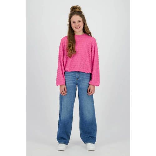 Raizzed high waist barrel jeans medium blue denim
