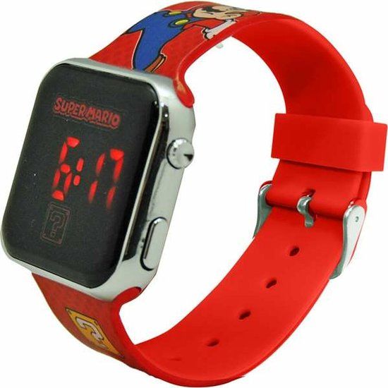 Kids BigBuy Fun Super Mario horloge - LED