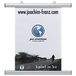 FRANKEN Klemrail, posterrail, aluminium, 425 mm lang, BS1001