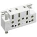 Hager KJ10S Borne pour compteur Connexion par fiche Attribution : N Blanc 1 pièce