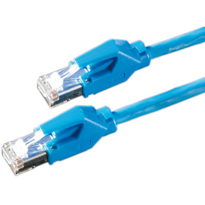 Draka S/FTP Patch cable Cat6, Blue, 1m