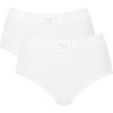 Sloggi Sloggi Double Comfort Maxi-damesondergoed, 2 stuks, Wit