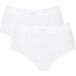 Sloggi Sloggi Double Comfort Maxi-damesondergoed, 2 stuks, Wit