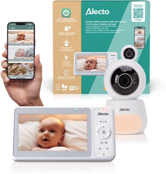 Alecto DVM2060 Babyfoon met Camera en App