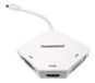 PremiumCord Adapter Mini Displayport voor HDMI + DVI + VGA 1080P (4K over HDMI)
