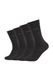 Camano Herensokken (set van 4), donkergrijs, 39-42 EU