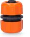 EDM Raccord Tuyau d'arrosage 12-15mm - 1/2 & 5/8" - Orange