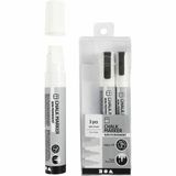 Creativ Company Chalk Markers, White, 3 Pieces