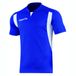 Macron Jersey Helium Bleu Royal/Blanc Manches Courtes Polyester Taille L