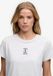 Superdry Heritage Nautical Motif T-shirt Slanke Pasvorm Dames T-shirt Katoen Korte Mouw Glacier Grey Marl