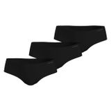Calvin Klein lot de 3 culottes hipster sans couture - Short invisible - Noir - XL