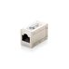 RJ45-splitsadapter, afgeschermd, Cat.6, met h/h-aansluiting voor optimalisatie van netwerken, compatibel met ethernet-apparaten.