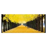 Homemania Afbeelding boom natuur en landschappen voor woonkamer, slaapkamer, meerkleurig, 70 x 3 x 100 cm, HM20KNV70 x 100 – 47, polyester, hout