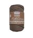 GLOREX 5 1006 03 - Macramé koord geweven lichtbruin, 250 g met 3 mm dikte en 85 m lengte, superzacht textielgaren voor haken, breien, knopen en textielontwerp