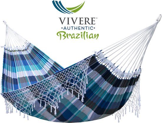 Vivere Authentieke Braziliaanse tropische hangmat - Marina - 380 x 165 cm