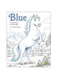 BLUE: A coloring book story