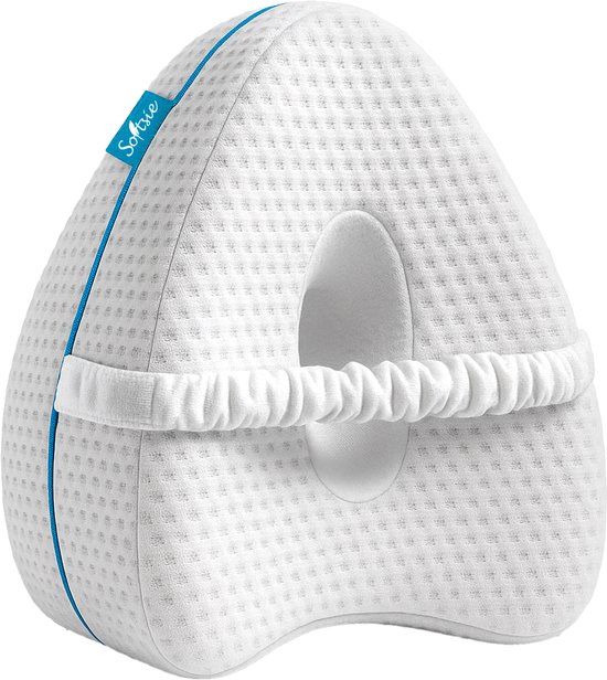 Softsie Kniekussen Voor in Bed - Beenkussen - Orthopedisch Kniekussens - Knie Kussen - Zijslaapkussen