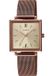 Casio LTP-E155MR-9BEF Dameshorloge Analoog Quartz Bruin Staal Vierkant