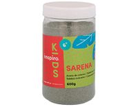 INNSPIRO Kleurzand lichtgrijs 600 g om te versieren en te knutselen