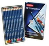 Derwent Watercolour potloden assorti in blik 12 stuks