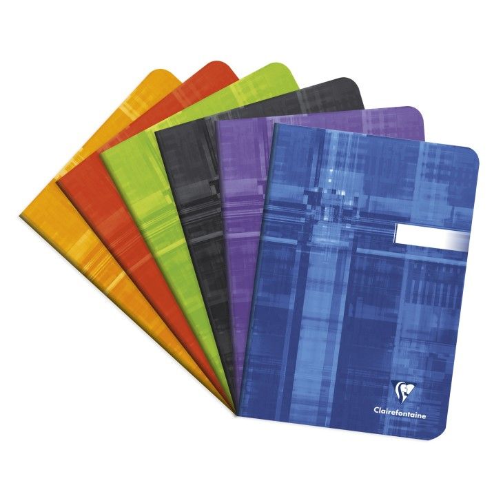 Clairefontaine 63686C schrijfblok & schrift A5 Verschillende kleuren