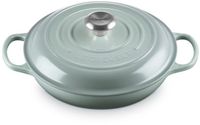 Le Creuset Gietijzeren Campagnard Braadpan 26 cm / 2.2 liter - Sea Salt