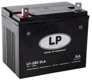 Landport U1-280 AGM Accu - 12V 24Ah - Universeel voor Motor en Grasmaaier