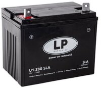 Landport U1-280 AGM Accu - 12V 24Ah - Universeel voor Motor en Grasmaaier