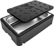 Arpack Thermobox - 600x400x166mm - Piocelan - Zwart
