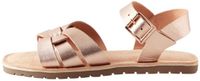 Next - Meisjes - Leren geweven sandalen - Rose Gold