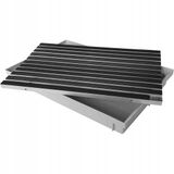 ACO Vario Light Rubberen deurmat, 60 x 40 cm, zwart