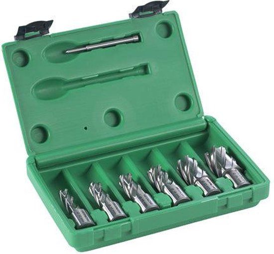 Hikoki Accessoires HiKOKI Kernborenset 7-delig 12/14/16/18/22/26 x 30 mm + centreerpin - 754498