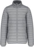 Kariban Men's Lightweight Padded Jacket Marl Silver - XXL