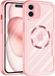 Techsuit Hoesje geschikt voor Apple iPhone 16 - ColorVerse 360 Case met Screenprotector - Geschikt voor MagSafe - Roze
