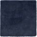vidaXL Hoogpolig Vloerkleed NAVARRA 240x240 cm Polyester Marineblauw