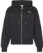 Calvin Klein Jeans Zwart Katoenmix Sweatvest met Capuchon