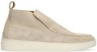 Manfield - Heren - Beige suède Chelsea boots - Maat 42