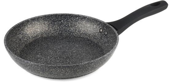 Salter Megastone 24 cm Koekenpan - PFOA-vrij - Inductie - Zilver