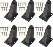 Merkloos / Sans marque Stijlvolle Set van 4 Metalen Meubelpoten