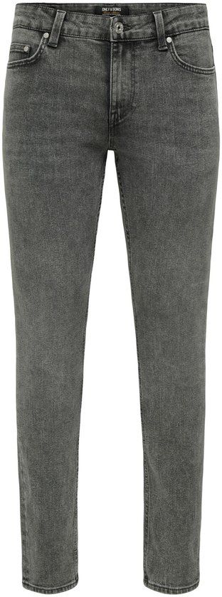 ONLY&SONS ONSLOOM SLIM 4377 EY BOX JEANS - Heren - Jeans - W32 X L30 - Grijs