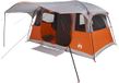 vidaXL Tunneltent 6-persoons Gris et Orange Polyester et Acier
