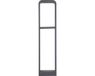 Lindby Darko Lampe d'extérieur LED 80 cm gris foncé aluminium/plastique