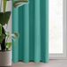Eurofirany 351258 Gordijn & Overgordijn Turquoise Polyester Sheer 140x250cm