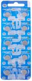 Renata 399 / SR327W zilveroxide knoopcel horlogebatterij blister 10 stuks