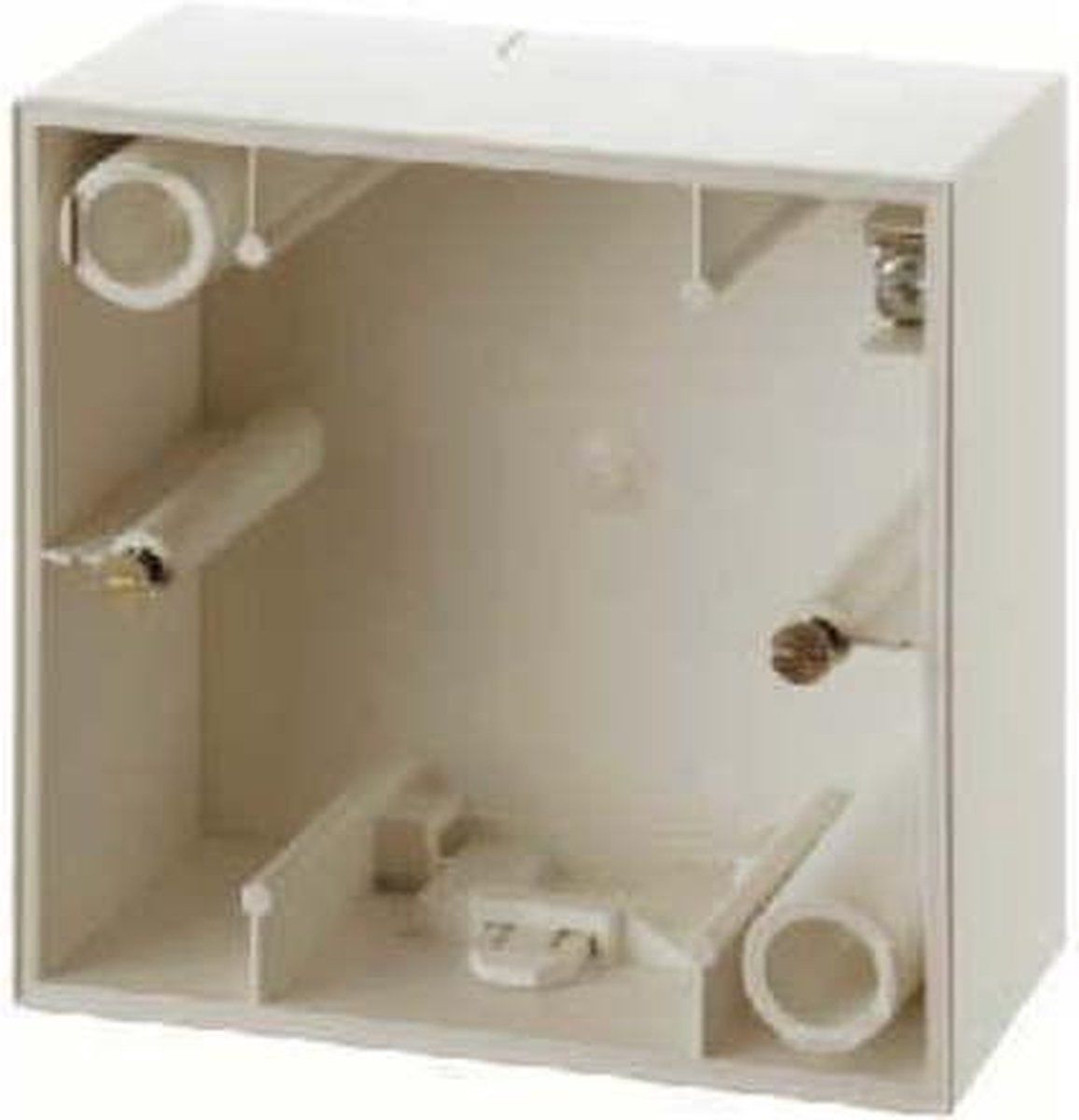 Berker Opbouwrand 1-voudig - Wit - Glanzend