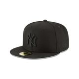 New Era Casquette New York Yankees Essential 59FIFTY Zwart Heren Maat 7 7/8