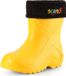 Ladeheid Bottes de pluie enfant - Doublé et imperméable Ultra léger - EVA - LA-LMG-763-Scandi - Jaune1/Noir - 28