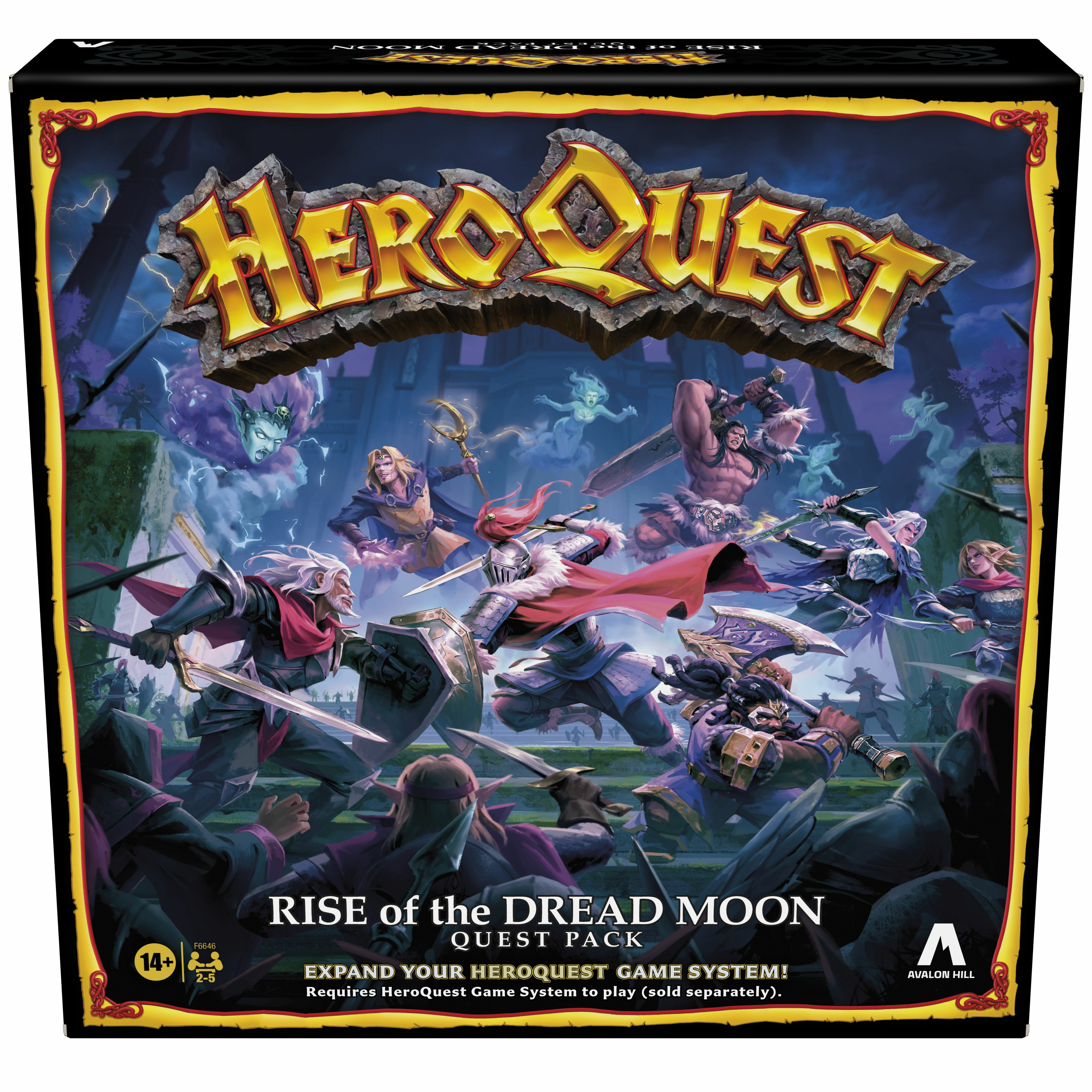 HeroQuest Rise of the Dread Moon Quest Pack - Board Game Expansion - English Version