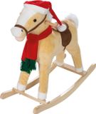 Roba Hobbelpaard Kerstmis Junior 73 X 31 X 63 Cm Hout/textiel